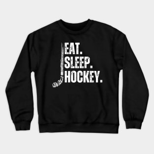 Eat Sleep Hockey Crewneck Sweatshirt